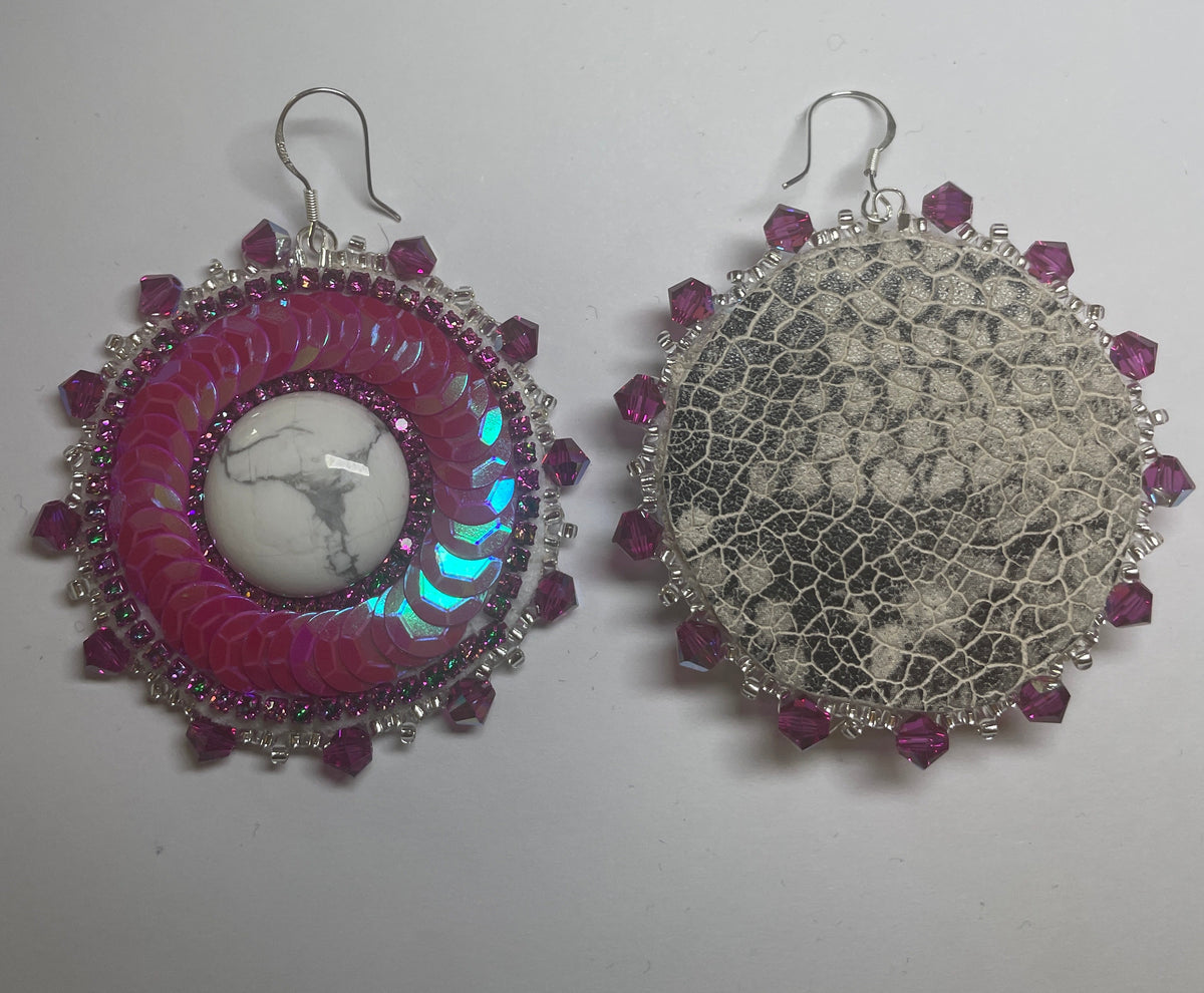 Fuschia sequin