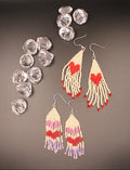 Valentine Fringe Earrings